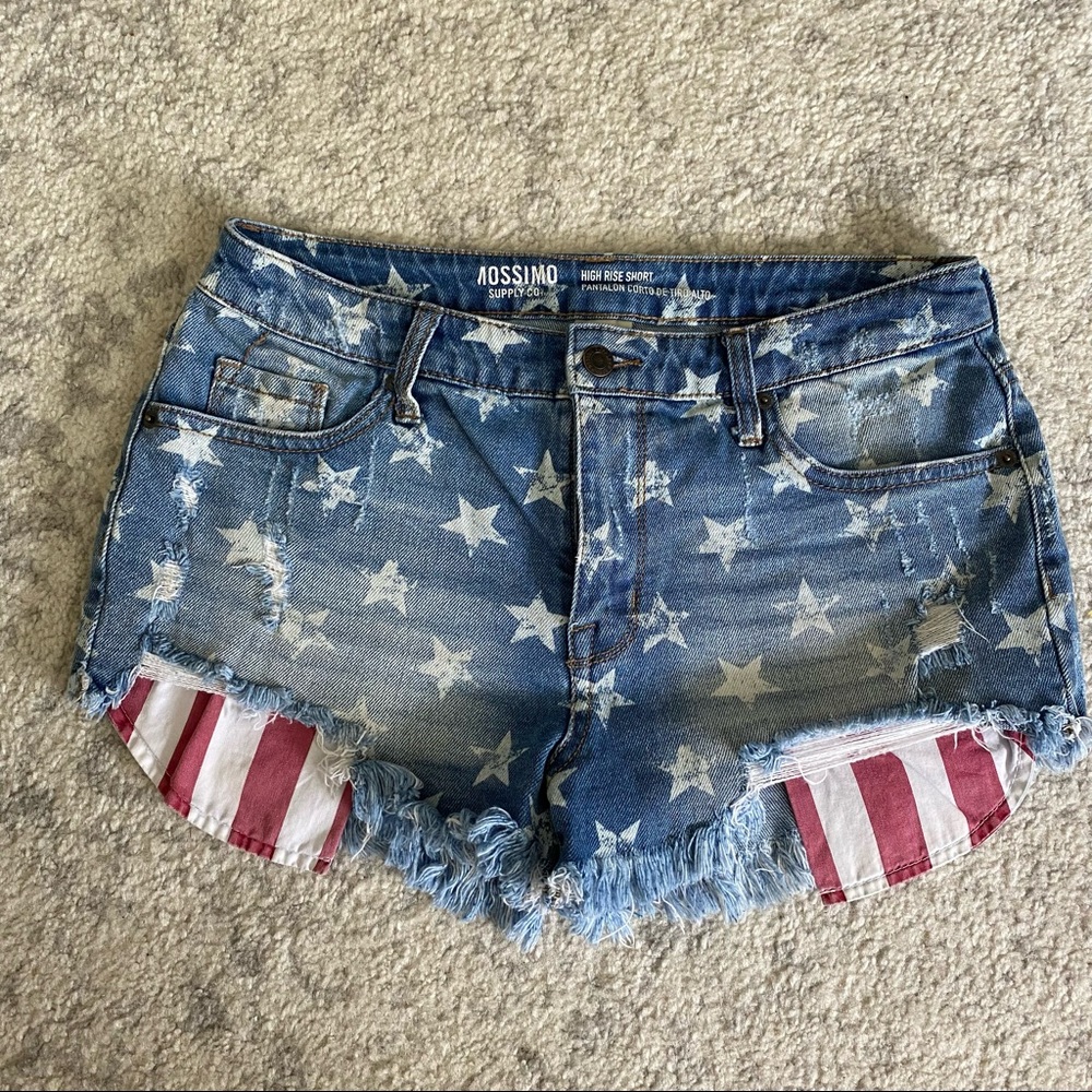 Mossimo Supply Stars and Stripes Shorts